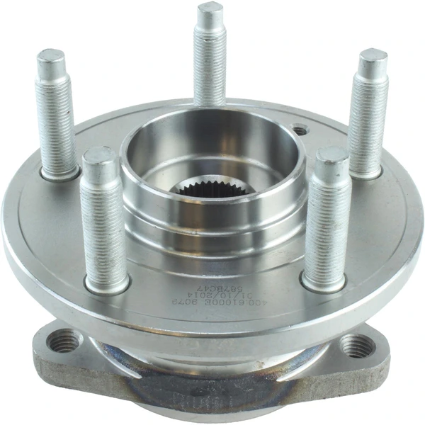 Wheel Bearing and Hub Assembly - Rear Side - Centric 400.61000E
