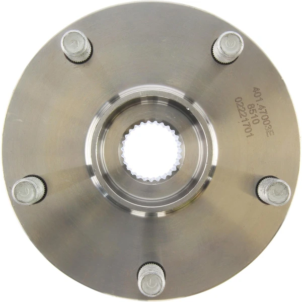 Wheel Bearing and Hub Assembly - Rear Side - Centric 401.47003E