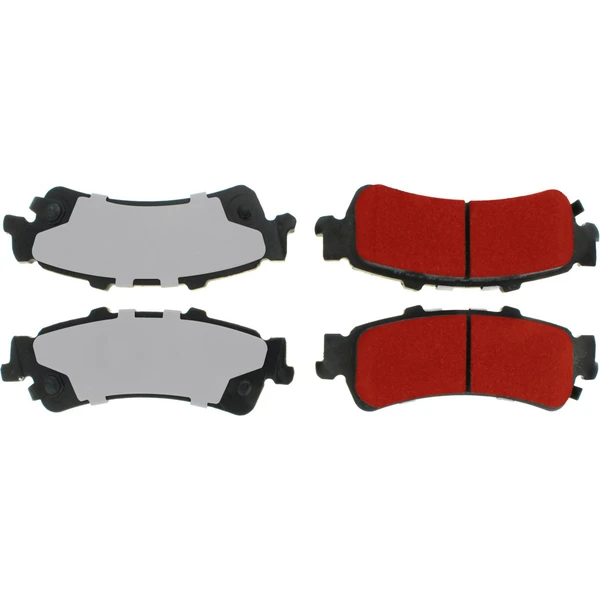 Disc Brake Pad Set - Rear Side - Centric 500.07921