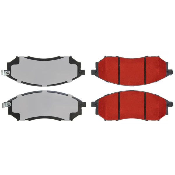 Disc Brake Pad Set - Front Side - Centric 500.08881