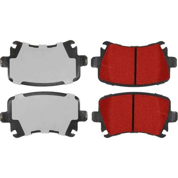 Disc Brake Pad Set - Rear Side - Centric 500.11081
