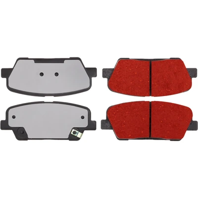 Disc Brake Pad Set - Rear Side - Centric 500.12842