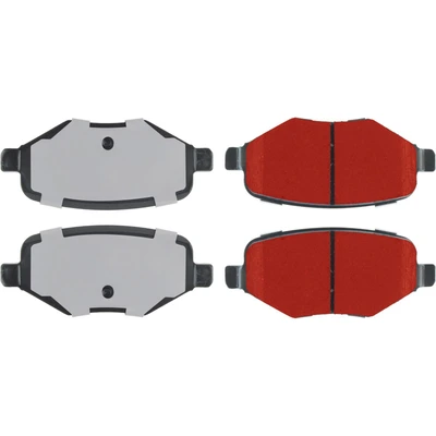 Disc Brake Pad Set - Rear Side - Centric 500.13771