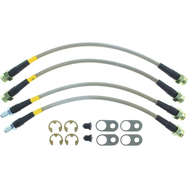 Brake Hydraulic Hose Set - Rear Side - Centric 950.46509
