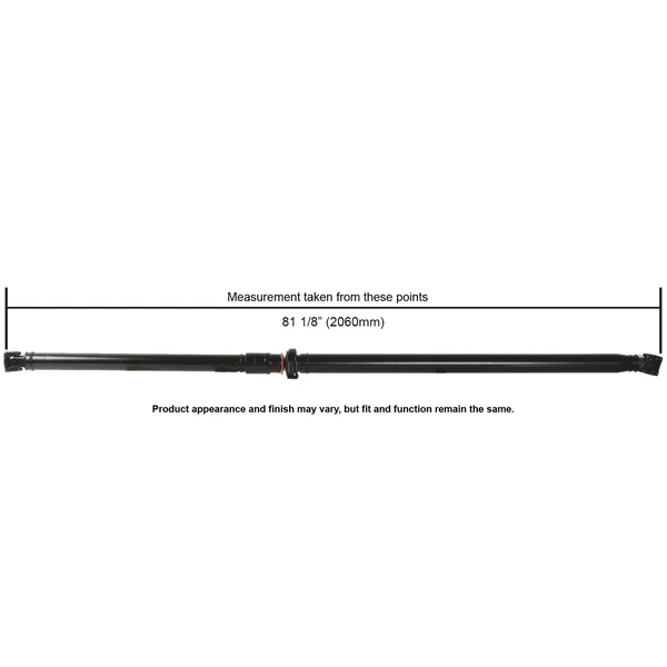 Cardone 65-4001 Drive Shaft, Rear Side