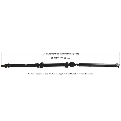 Cardone 65-5006 Drive Shaft, Rear Side