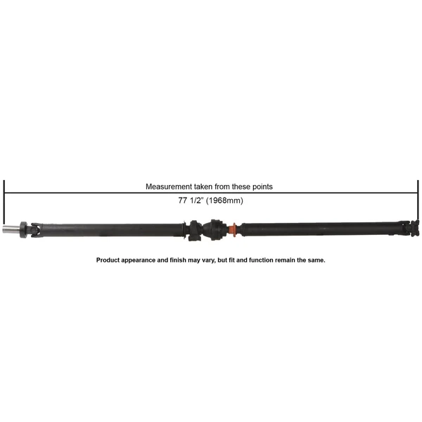Cardone 65-5001 Drive Shaft, Rear Side