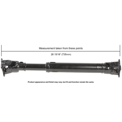 Cardone 65-5002 Drive Shaft, Front Side