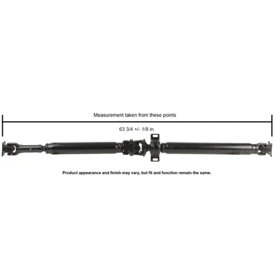 Cardone 65-5023 Drive Shaft, Rear Side