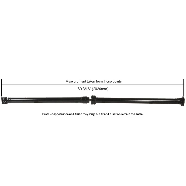 Cardone 65-6000 Drive Shaft, Rear Side