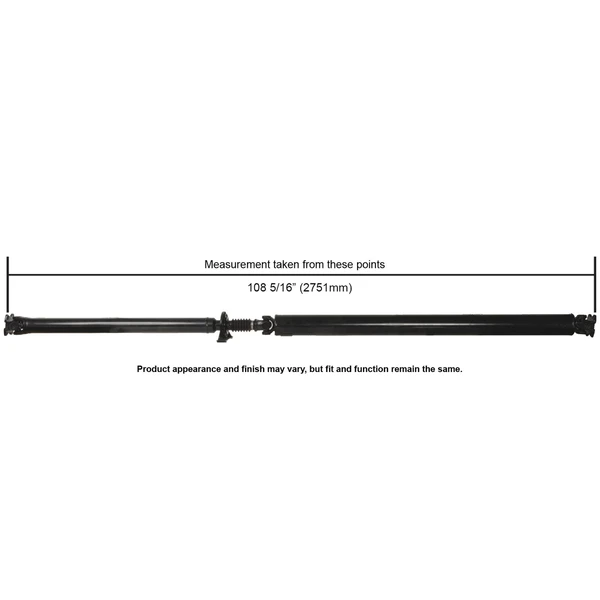 Cardone 65-7006 Drive Shaft, Rear Side