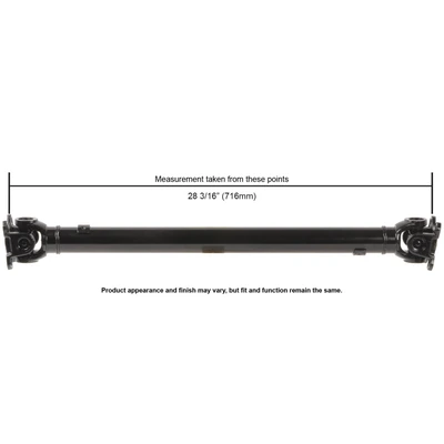 Cardone 65-7000 Drive Shaft, Front Side