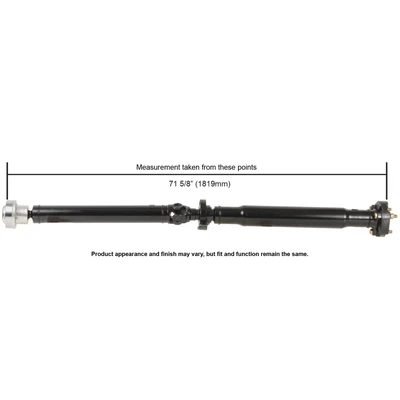 Cardone 65-7018 Drive Shaft, Rear Side