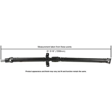 Cardone 65-7038 Drive Shaft, Rear Side