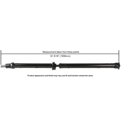 Cardone 65-7030 Drive Shaft, Rear Side