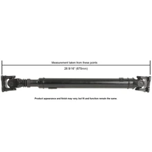 Cardone 65-7042 Drive Shaft, Front Side