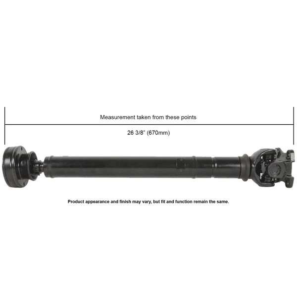 Cardone 65-9151 Drive Shaft, Front Side