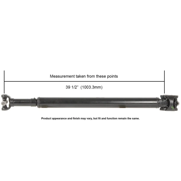 Cardone 65-9316 Drive Shaft, Front Side