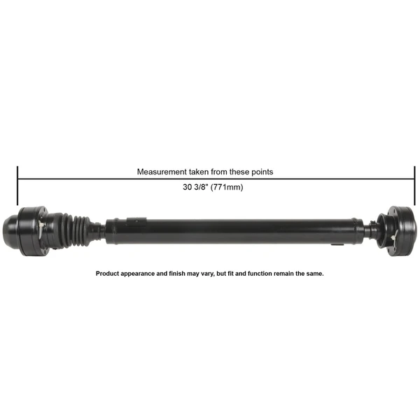 Cardone 65-9326 Drive Shaft, Front Side