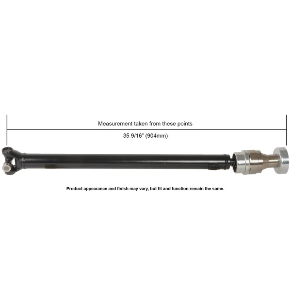 Cardone 65-9398 Drive Shaft, Front Side