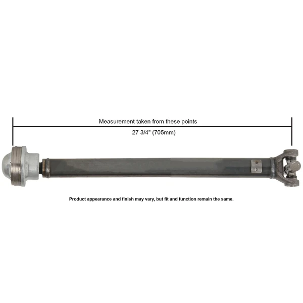 Cardone 65-9462 Drive Shaft, Front Side