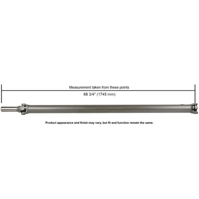 Cardone 65-9528 Drive Shaft, Rear Side