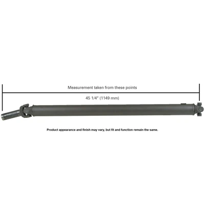 Cardone 65-9708 Drive Shaft, Rear Side