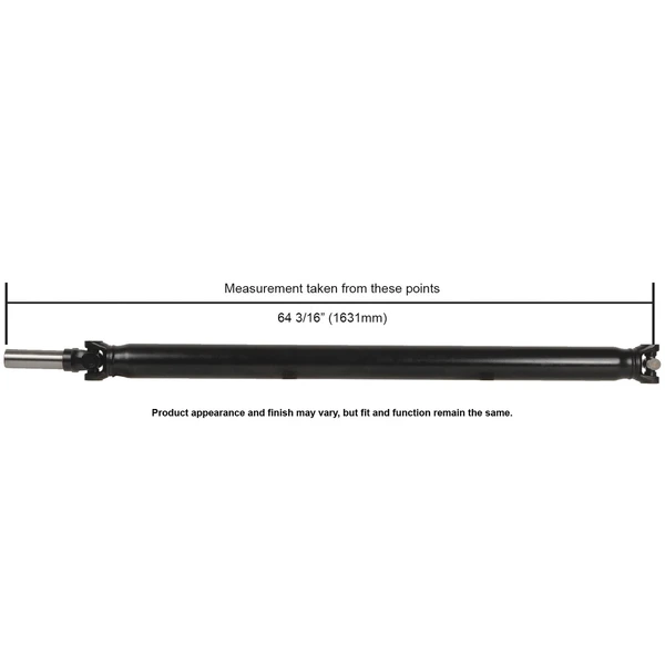 Cardone 65-1009 Drive Shaft, Rear Side