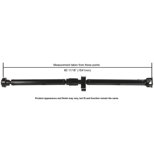 Cardone 65-1000 Drive Shaft, Rear Side