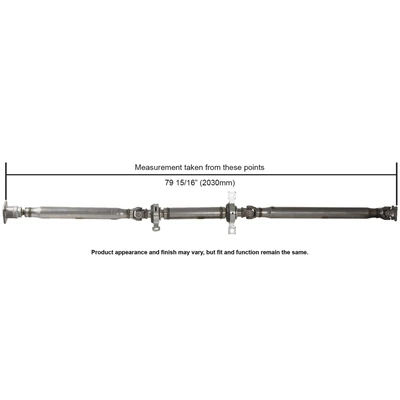Cardone 65-2005 Drive Shaft, Rear Side