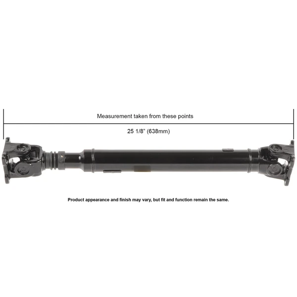 Cardone 65-3000 Drive Shaft, Front Side
