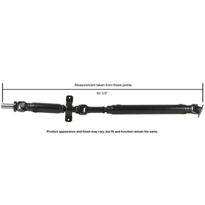 Cardone 65-3506 Drive Shaft, Rear Side
