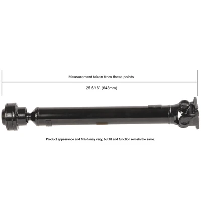 Cardone 65-3500 Drive Shaft, Front Side
