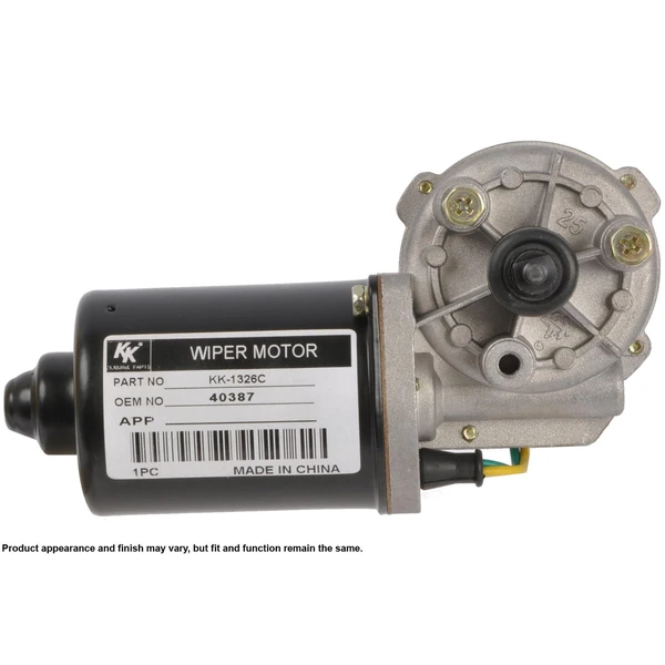 Cardone 85-387 Windshield Wiper Motor, Front Side