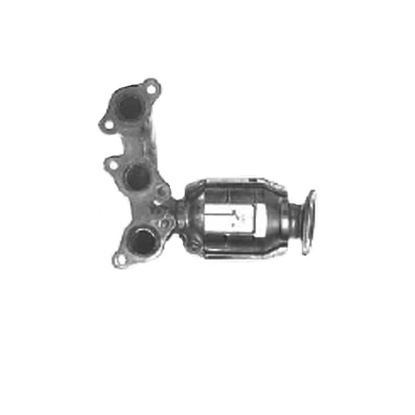 AP Emissions 641204 Catalytic Converter with Integrated Exhaust Manifold