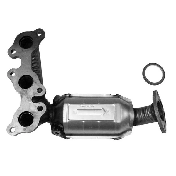 AP Emissions 641238 Catalytic Converter with Integrated Exhaust Manifold
