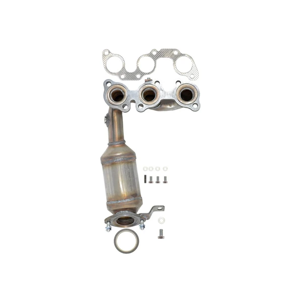 AP Emissions 641238 Catalytic Converter with Integrated Exhaust Manifold