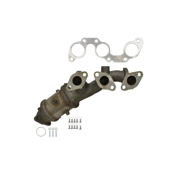 AP Emissions 641244 Catalytic Converter with Integrated Exhaust Manifold