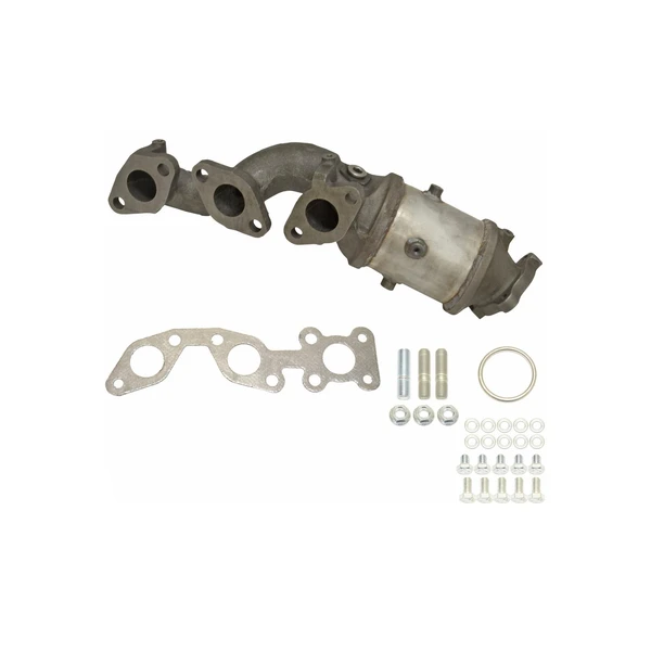 AP Emissions 641243 Catalytic Converter with Integrated Exhaust Manifold