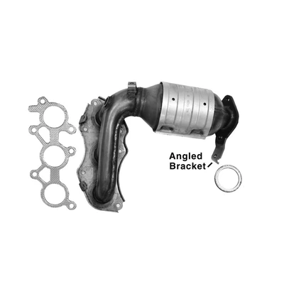 AP Emissions 641298 Catalytic Converter with Integrated Exhaust Manifold