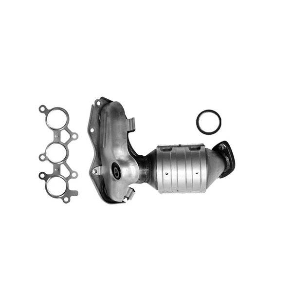 AP Emissions 641293 Catalytic Converter with Integrated Exhaust Manifold