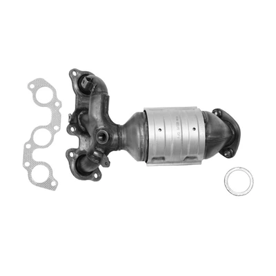 AP Emissions 641308 Catalytic Converter with Integrated Exhaust Manifold