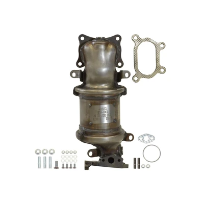 AP Emissions 641334 Catalytic Converter with Integrated Exhaust Manifold