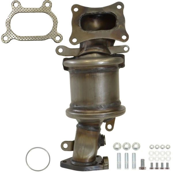 AP Emissions 641413 Catalytic Converter with Integrated Exhaust Manifold