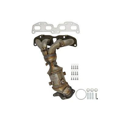 AP Emissions 641428 Catalytic Converter with Integrated Exhaust Manifold