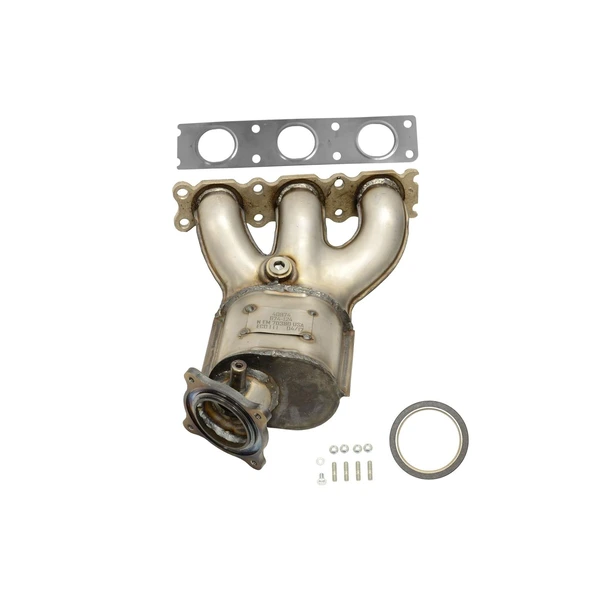 AP Emissions 641423 Catalytic Converter with Integrated Exhaust Manifold, Left Driver Side