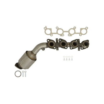 AP Emissions 641435 Catalytic Converter with Integrated Exhaust Manifold, Front Left Driver Side