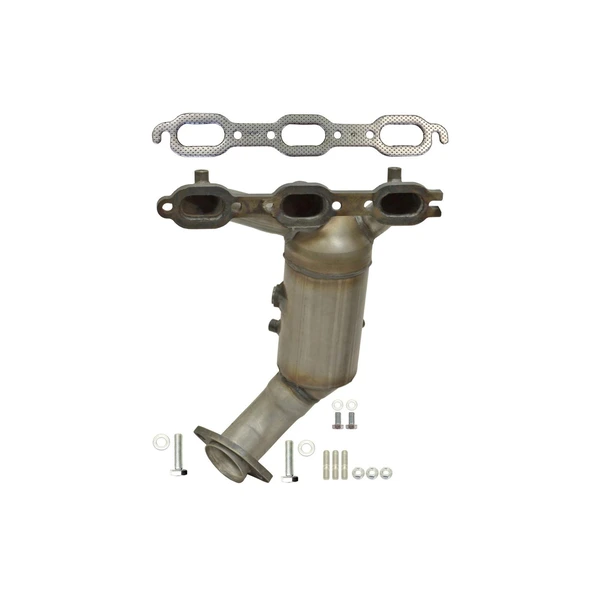 AP Emissions 641457 Catalytic Converter with Integrated Exhaust Manifold
