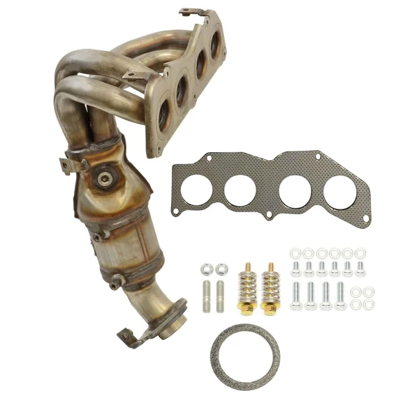 AP Emissions 641489 Catalytic Converter with Integrated Exhaust Manifold