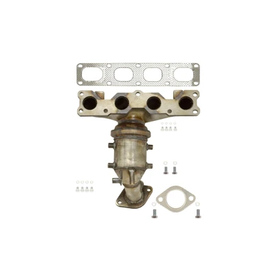 AP Emissions 641498 Catalytic Converter with Integrated Exhaust Manifold